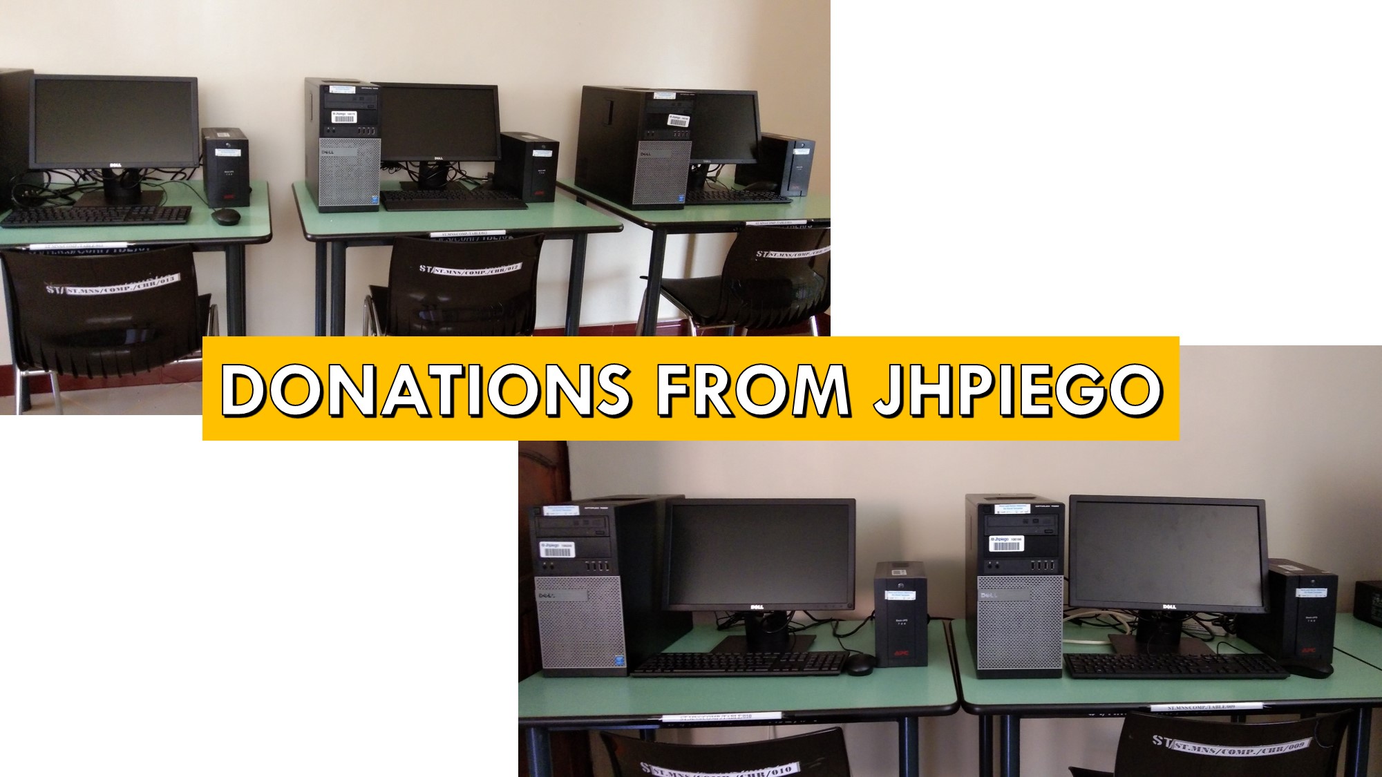 COMPUTERS FROM JHPIEGO